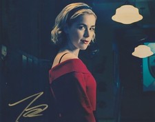 Kiernan Shipka Chilling Adventures Sabrina Autographed Signed 8x10 Photo COA E7