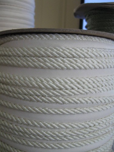off-white rope cording 3/16" CONSO 12 yards satin finish - Picture 2 of 5