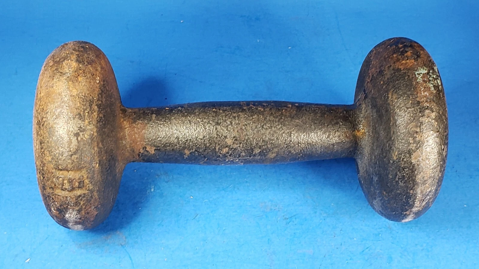 Dumbbell Hand Weight 5 lb. Exercise Physical Fitness Strength Training Antique