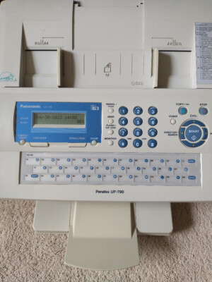 PANASONIC PANAFAX UF-790 Plain Paper Laser Fax Machine | eBay