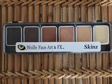WOLFE BROTHERS ART FX SKINZ Makeup palette, Includes 6 Shades
