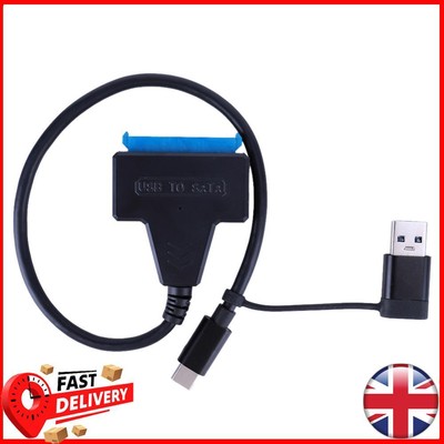 Adaptateur UASP Adaptateur SATA Vers USB 3.0 - Pour Disques Durs Et SSD 2.5" - Transfert Jusqu'à 5 Gbps - Compatible Windows/Mac/Linux Adaptateur 2.5 Pouces Plug Play