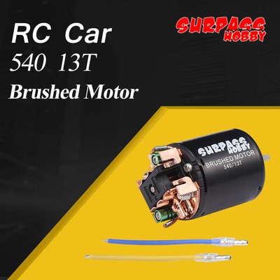 SURPASS HOBBY 540 13T Brushed Motor Balck for 1/10 HSP HPI Tamiya WLtoys RC Car