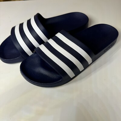 Adidas Slides Unisex Adult Adilette Aqua M 10 / W 11 Sandal  display picture 3