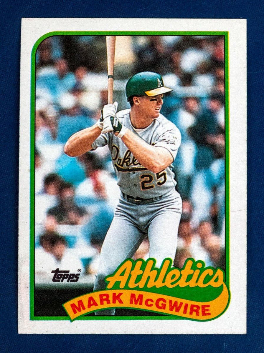 Mark McGwire #70 (1989 Topps) Baseball Card, Oakland Athletics | eBay