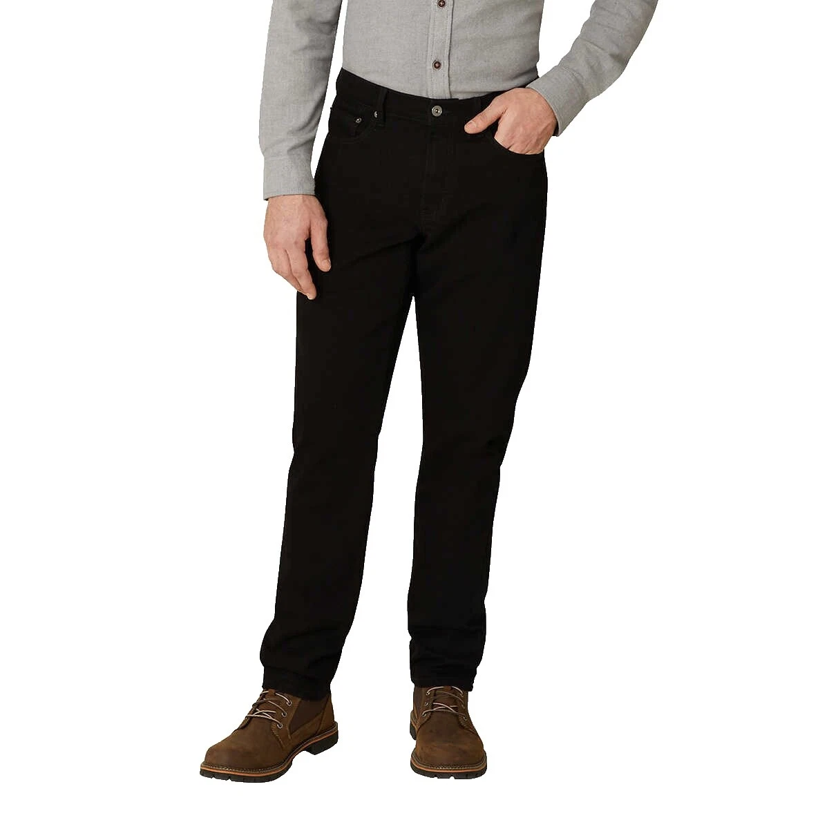 Jeans negros para hombre Eddie Bauer