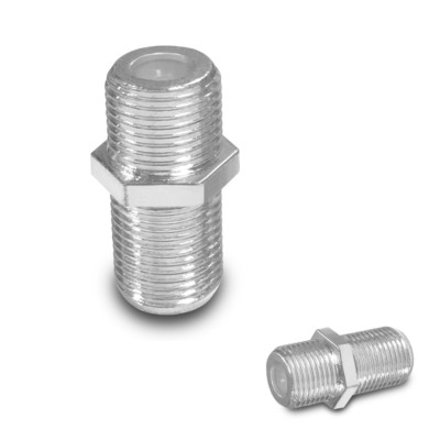 200x F Verbinder Kupplung Buchse Sat Verbindung F Adapter Stecker Doppelkupplung