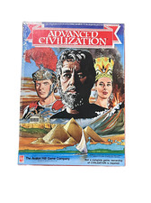 Advanced Civilization Board Game Avalon Hill SEALED 1991  RARE