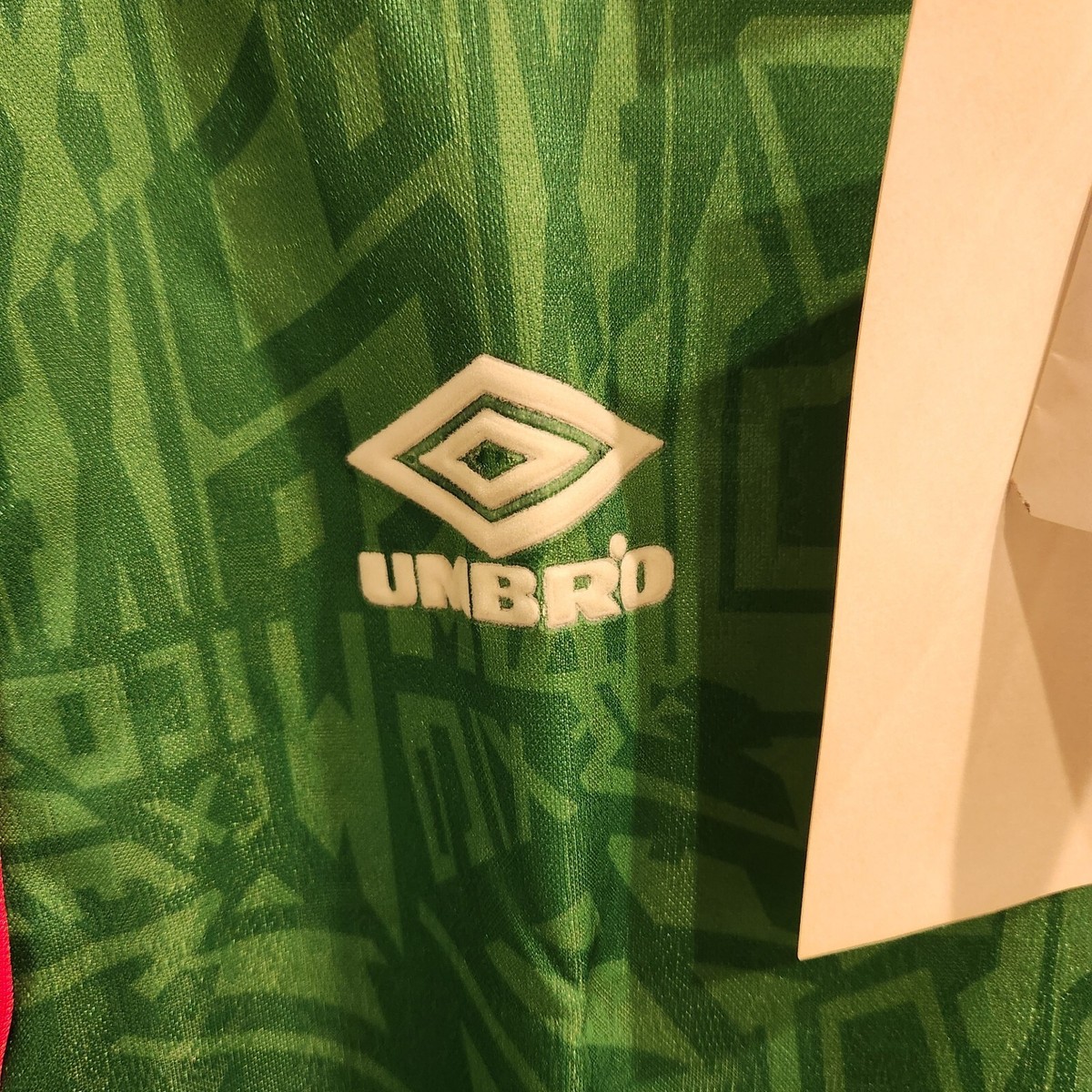 メキシコ代表　1992　ユニフォーム　UMBRO　M　グリーン　アンブロ s-l1200.jpg