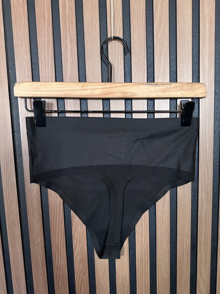 New Victoria's Secret Panties Medium Black Body High Rise Support Thong / String - Image 2 of 4