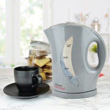 Grey Kettle Electric Cordless Jug Style 1.7L with Indicator Light 2KW Anthracite
