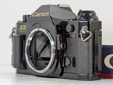 Exc 5 Canon AE-1 Program 35mm SLR Film Camera Body Black from Japan