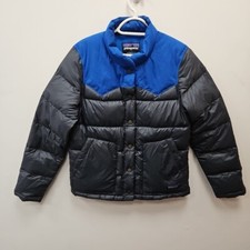 Patagonia Bivy Puff Black Jacket Womens Small Down Insulated Puffer Lightweight