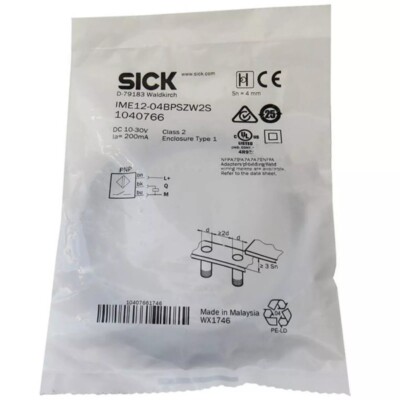 1PC New Sick IME12-04BPSZW2S Proximity Sensor 1040766 Brand new Free Shipping