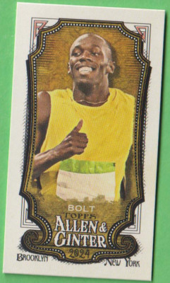 2024 Topps Allen & Ginter A&G Back Mini Usain Bolt - Olympian￼