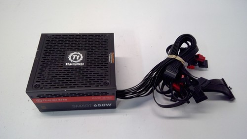 Thermaltake Smart Series 650W ATX 80 Plus 650 Watt Gamer Power Supply SP-650P