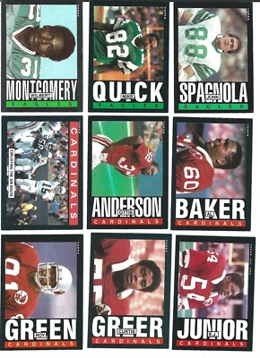 1985 Topps Football - complete your set 1-200