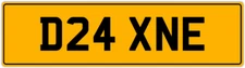 DIANNE DANE DIANE DANNY DANA DIANNA DONNA DAN PRIVATE CAR NUMBER PLATE D24 XNE