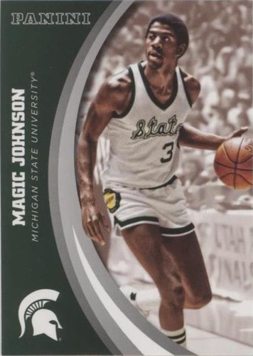 MAGIC JOHNSON 2016 Panini Team Collection card #45 Michigan State