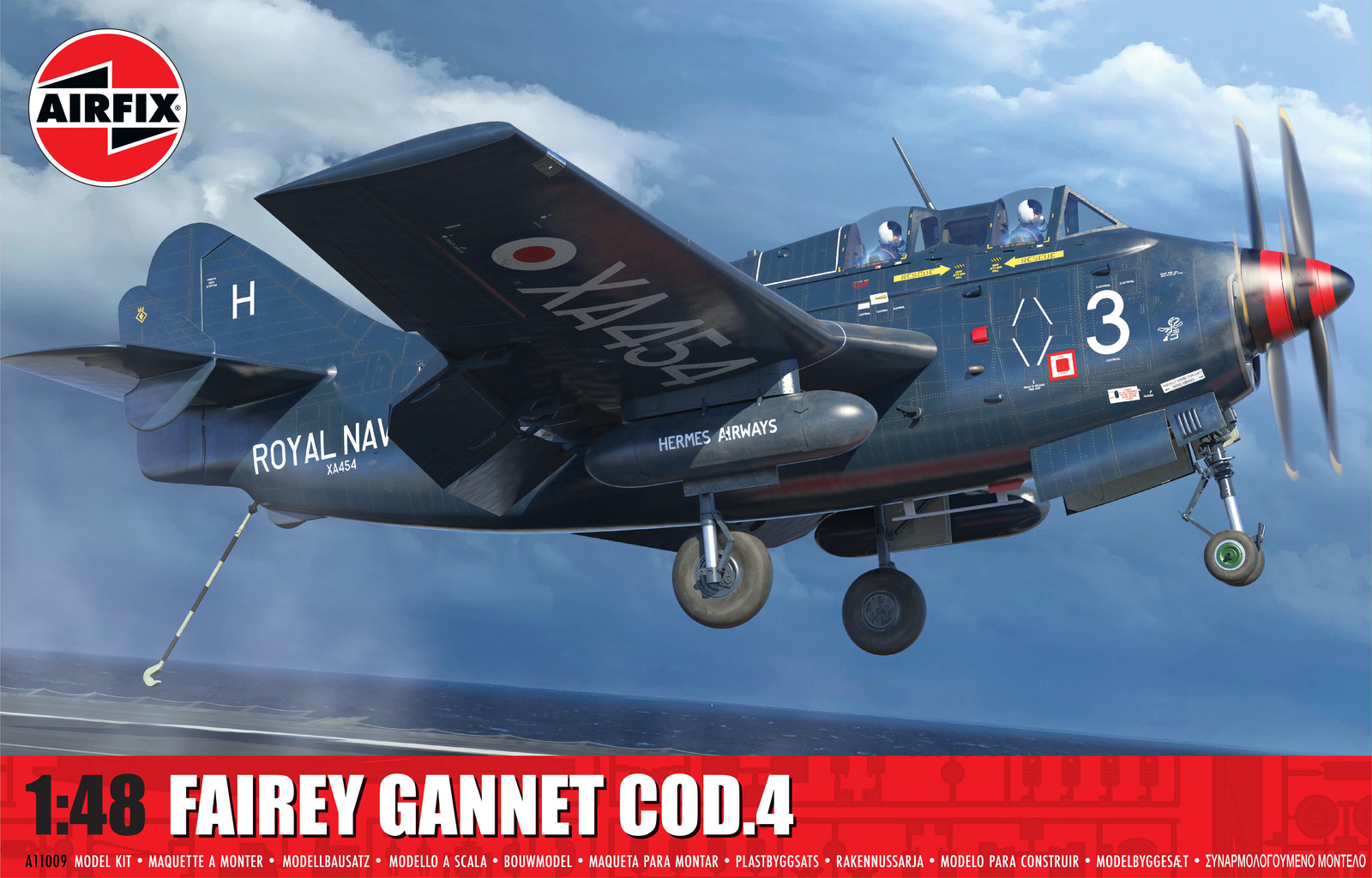 Airfix A11009 Fairey Gannet COD.4 Model Kit