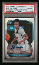 JUJU WATKINS 2022 Bowman Univ Rookie Prospect Auto Refractor RC #43 /499 PSA 10⚡