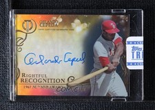 2015 Topps Tribute Rightful Recognition Black 22/50 Orlando Cepeda Auto HOF 2u5