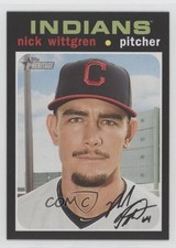 2020 Topps Heritage Nick Wittgren #252 uu6