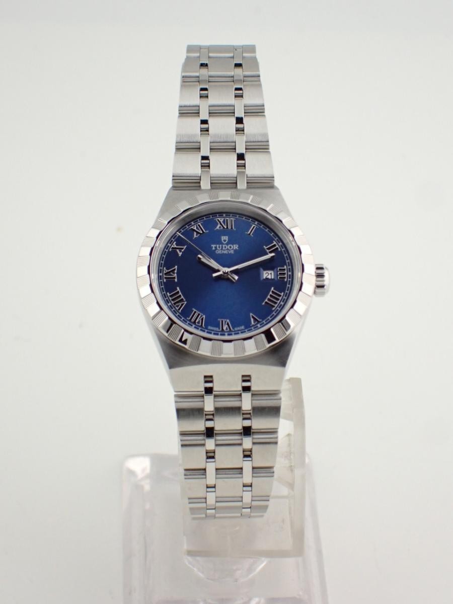 Tudor Royal Blue Dial with Roman Numeral Indices, Ladies' Watch 28300-0006 JAPAN image 2