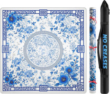 Mahjong Mat for Table 33" Rolled Packaging for American Mahjong Set  Waterproof