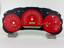 US Speedo Red SSR Gauge Face for Clusters 2003-2005