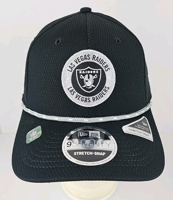 Las Vegas Raiders New Era 2024 Sideline 9SEVENTY Stretch-Snap Snapback Hat NFL