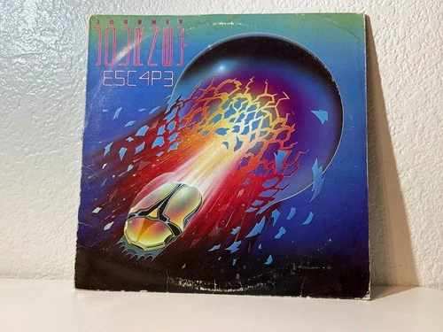 Journey Escape LP vintage vinyl 1981 Columbia Steve Perry Neal Schon Rock