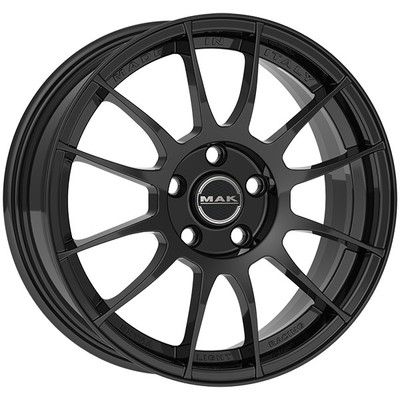 ALUFELGE MAK XLR FUR SUBARU BRZ 7X17 5X100 GLOSS BLACK DGE