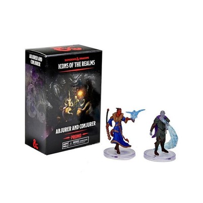 Abjurer & Conjurer 2 pk Promo D&D Miniature Dungeons Dragons wizard sorcerer