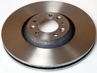 2X Denckermann Bremsscheibe B130504 FüR 9U 407 607 9D SW Peugeot HDI 6D3FZE 16V