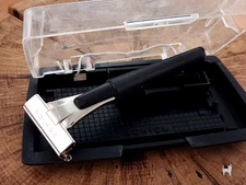 Schick Type J2 Black Vintage Injector Safety Razor