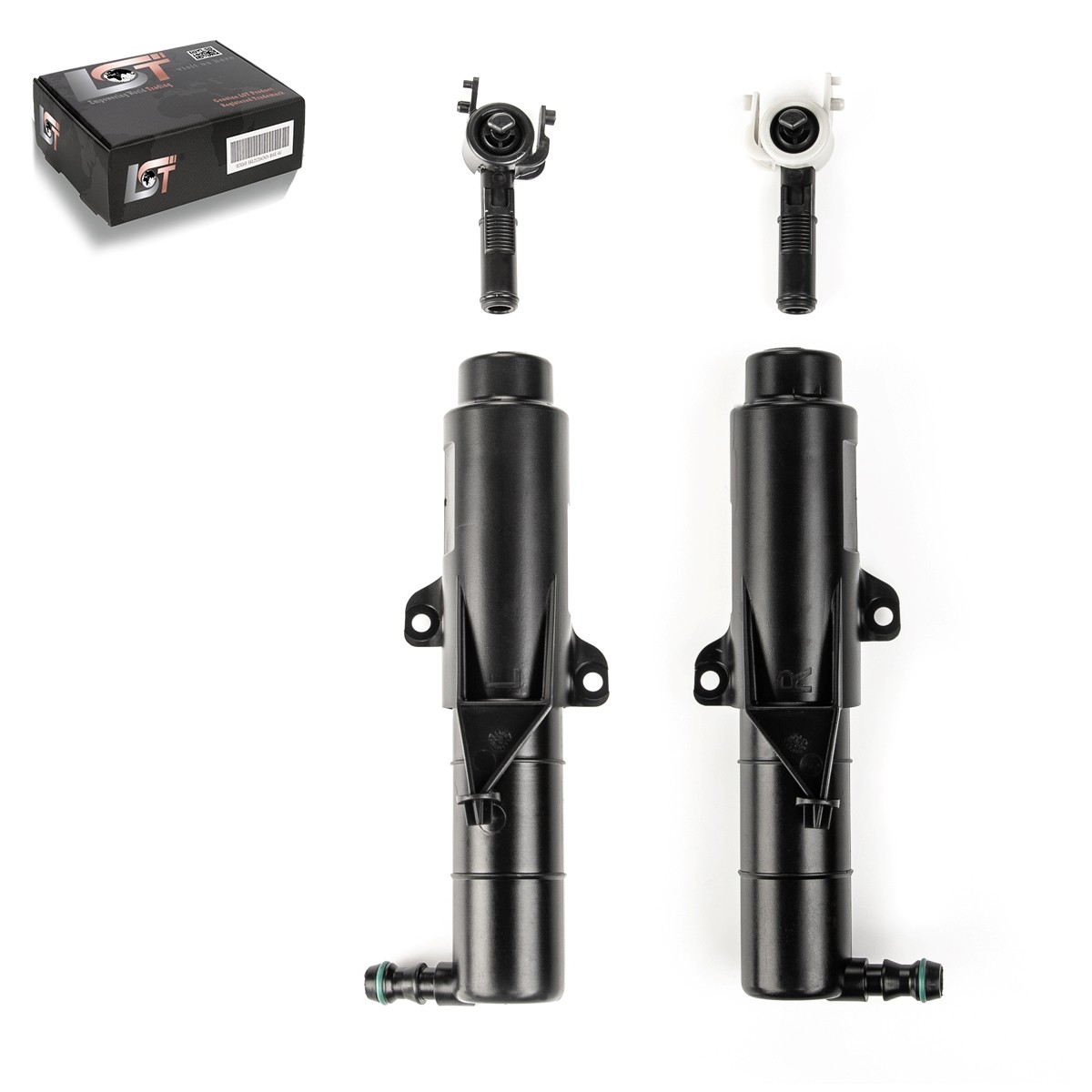 2X Spray Nozzle Headlight Cleaning Left Right For Mini R55 R56 R57 R58 R59