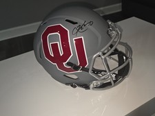 Casque représentant signé Kyler Murray Oklahoma Sooners AMP FS 💥 fanatiques authentique 💥