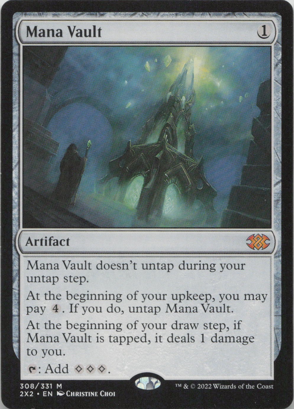 Mana Vault M Double Masters 2022 308 NM MTG