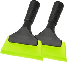 Small Squeegee 5 inch Rubber Window Tint Squeegee for Car, Glass, Color: Green