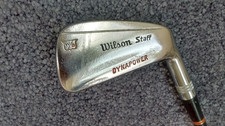 Wilson STAFF Dynapower  7 Iron / Staff Pro Steel Shaft / 36.5" - Old School 