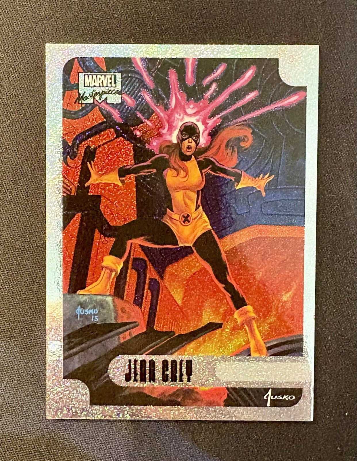 2016 Upper Deck Marvel Masterpieces Holofoil Jean Grey #11