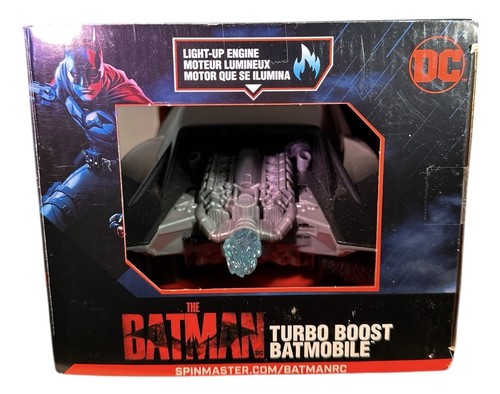 The Batman Turbo Boost Batmobile DC 1:15 Scale R/C Toy Car by Spin Master NEW - Foto 4 di 6