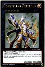 Constellar Pleiades - PGL3-EN066 - Gold Rare - 1st Edition Near Mint Yugioh Card