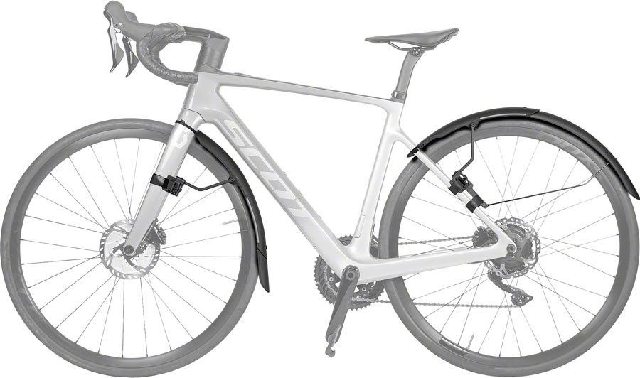 Topeak Tetrafender R1/R2 Bike Fender Set for 700c Road Tires, Adjustable