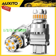 Auxito 3156 Amber Led 3157 Turn Parking Signal Light Error Bulbs Free 2f 110set