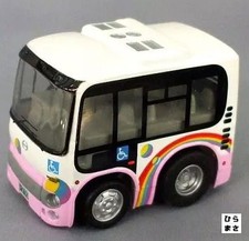 Autobús ChoroQ East City Chotto rosa escala 1/64