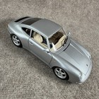 1993 Porsche 911 Carrera Bburago Silver DieCast Metal 1/18 Italy Special Edition