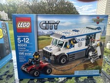 LEGO 60043 Prisoner Transporter Set Parts List