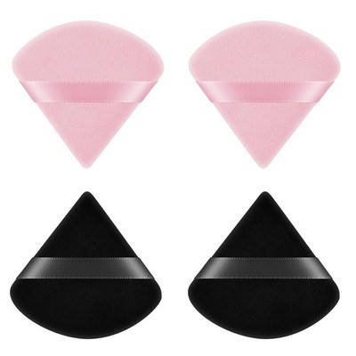 Ainiv Dreieck Makeup Puderquaste, 4x Gesicht Schwämmchen Powder Puff Werkzeug